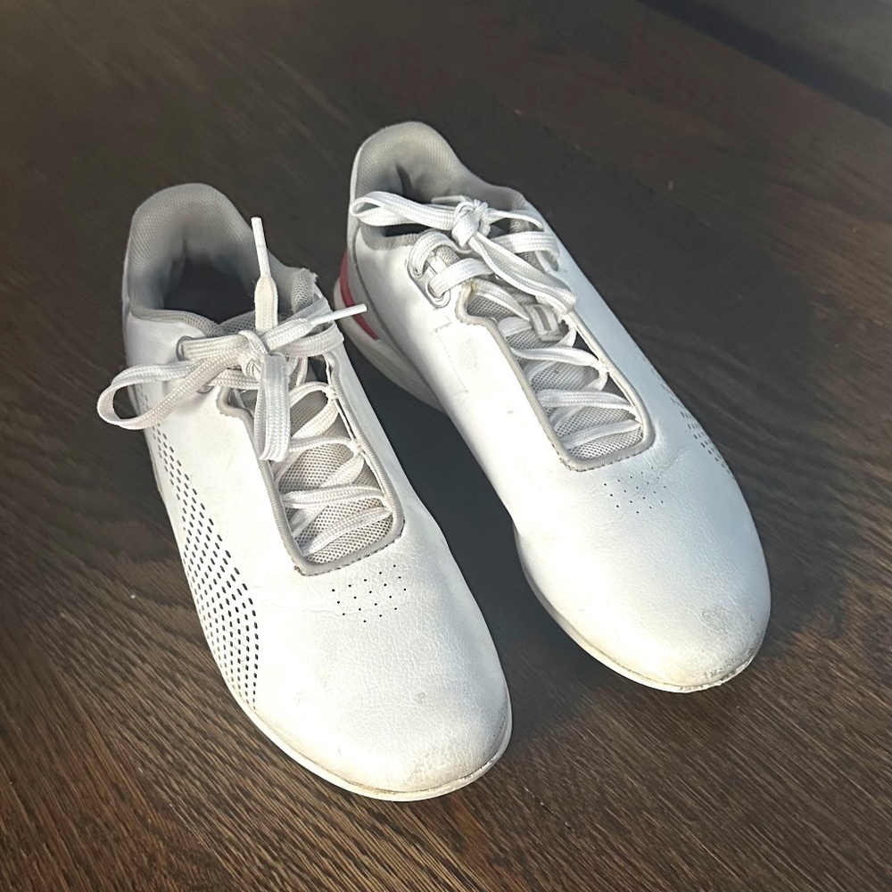 Ferrari Kids White Sneakers US 5.5